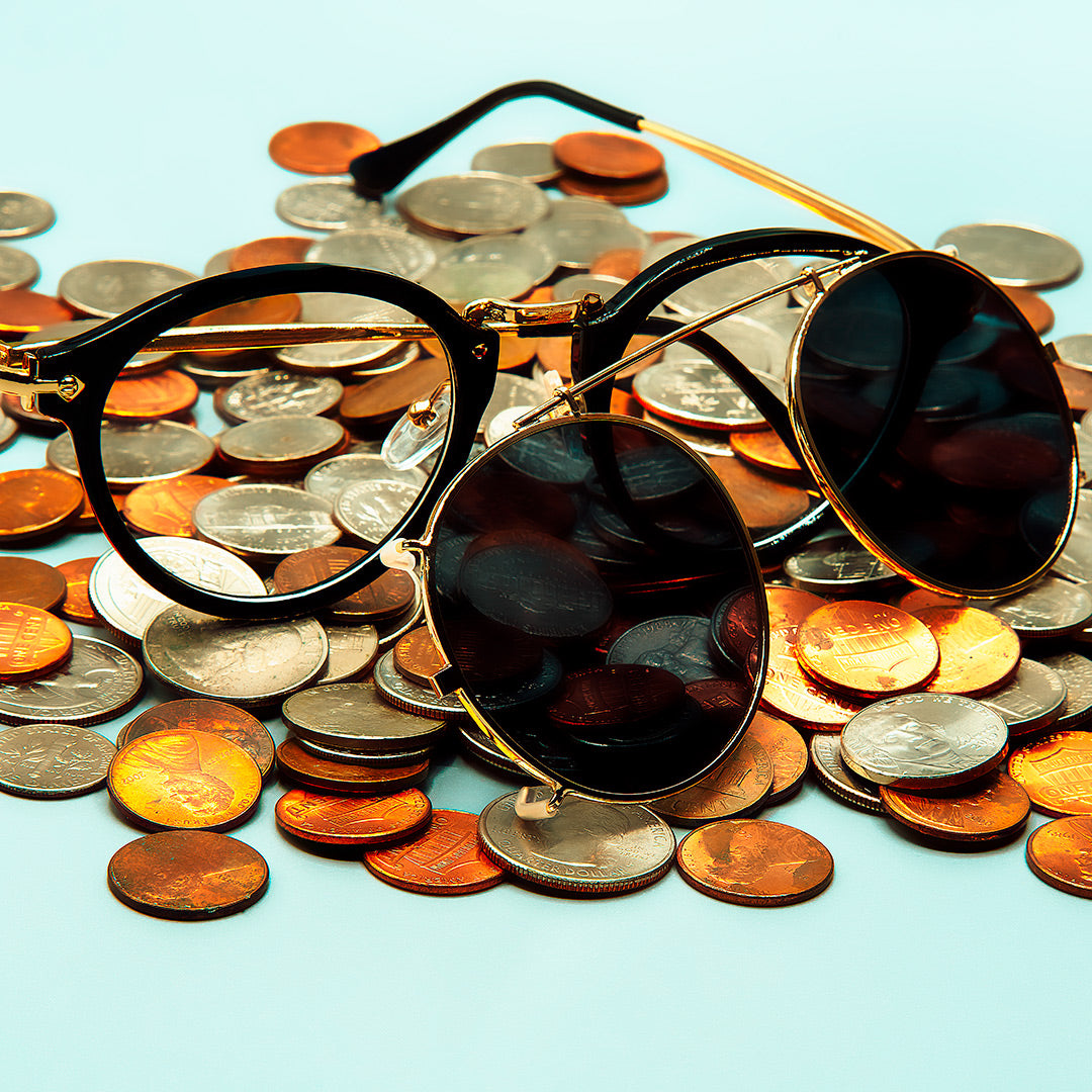 Kim Sunglasses - Kim 2 - Black Matte Frame - Demo Lenses & Black Clip