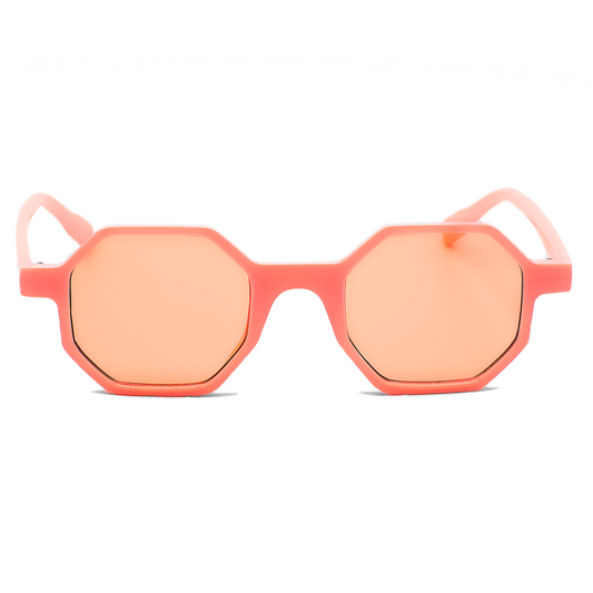 Grecia Sunglasses - Grecia 4 - Baby Pink Frame - Pink Lenses