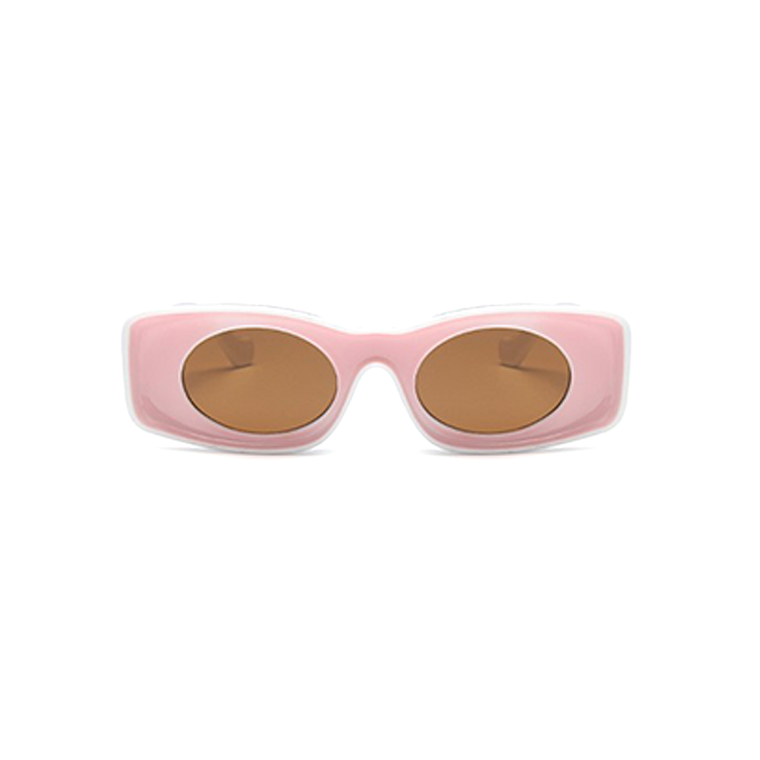 Isabella Sunglasses - Isabella 3 - Pink Frame - Brown Lenses