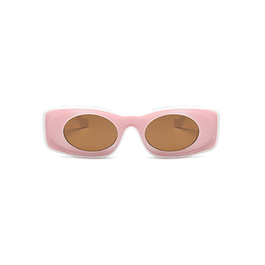 Isabella Sunglasses - Isabella 3 - Pink Frame - Brown Lenses