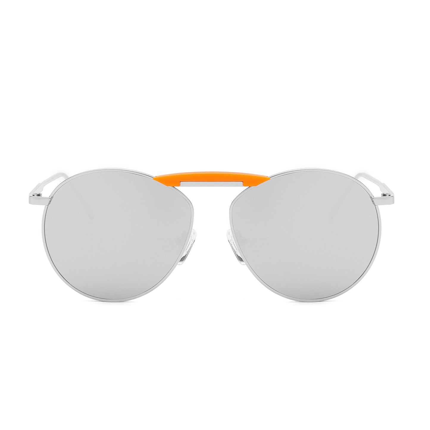 Amore Sunglasses - Amore 2 - Silver Frame - Silver Lenses