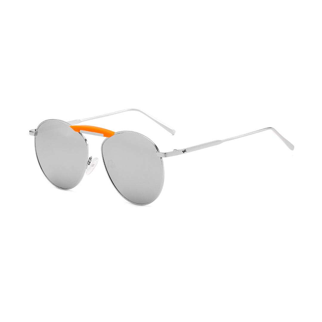 Amore Sunglasses - Amore 2 - Silver Frame - Silver Lenses