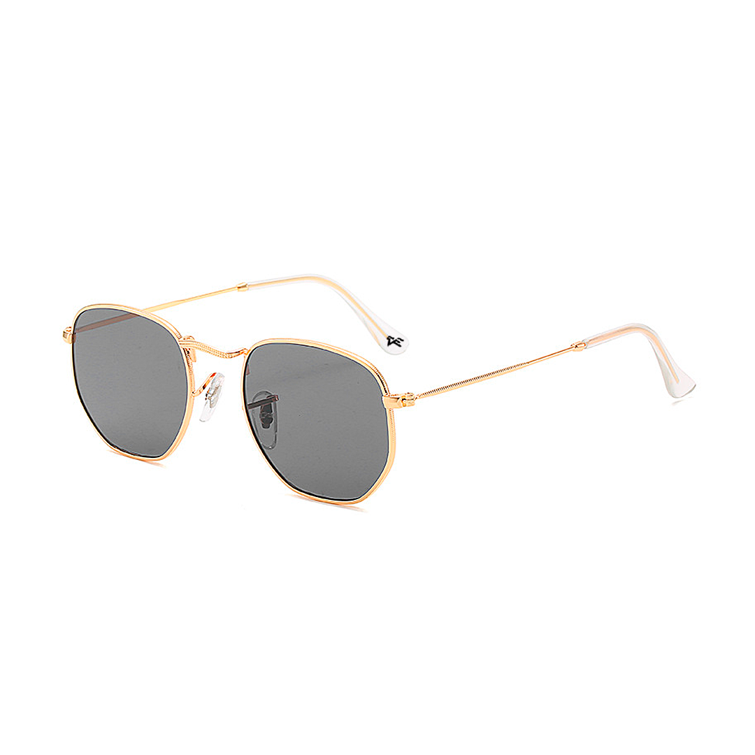 Cristalina 2.0 Sunglasses - Cristalina2.2 - Gold Frame - Black Lenses