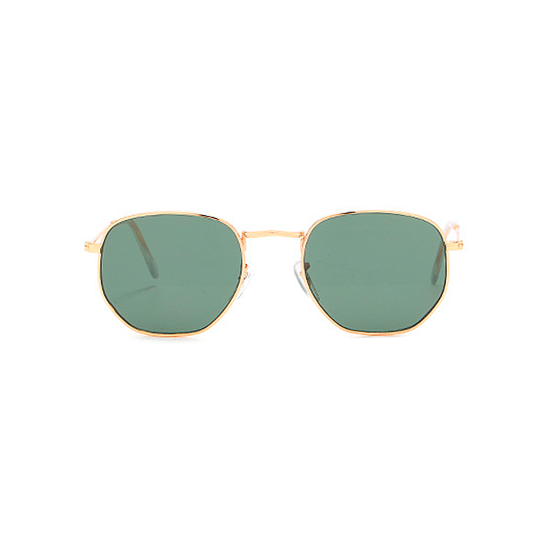 Cristalina 2.0 Sunglasses - Cristalina2.3 - Gold Frame - Green Lenses