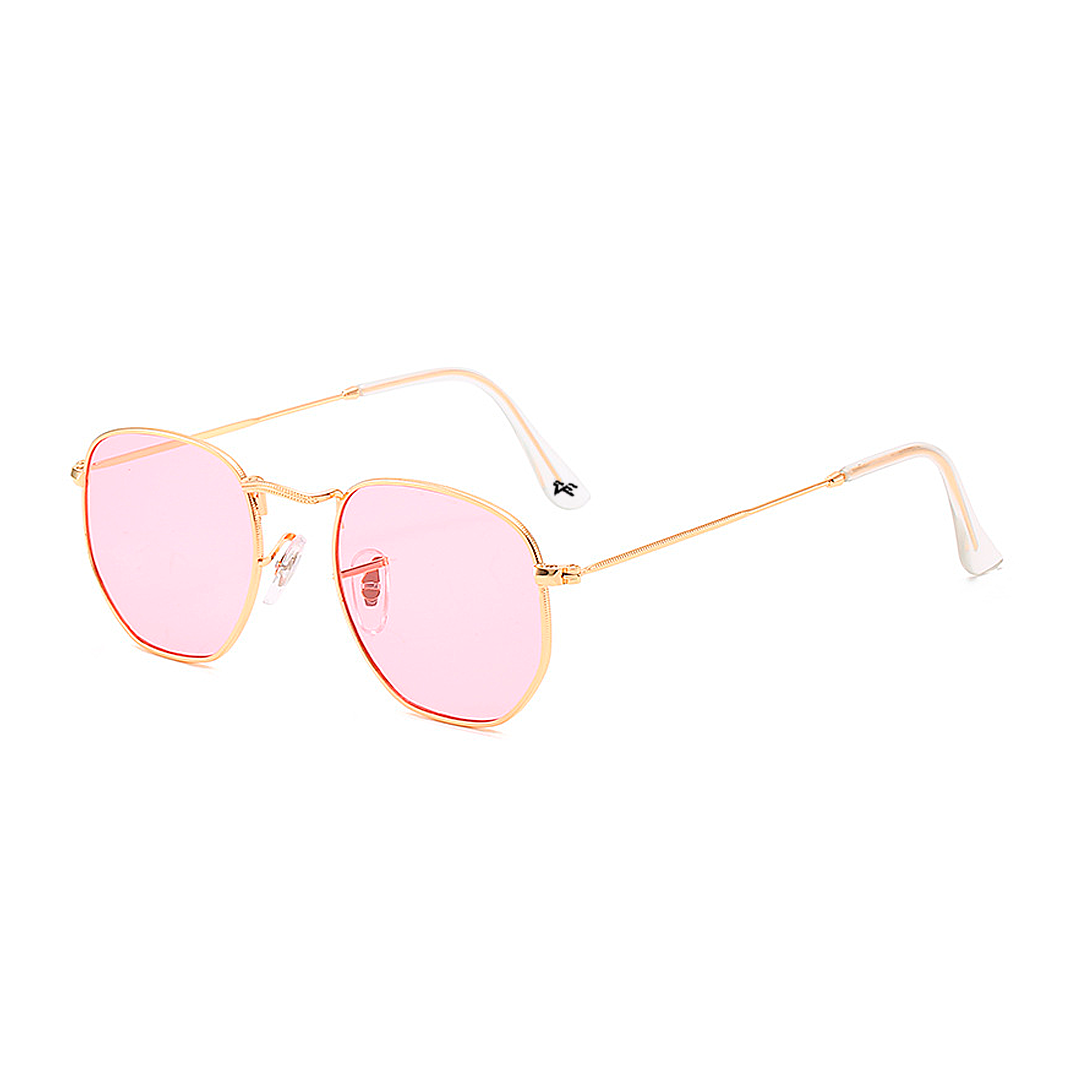 Cristalina 2.0 Sunglasses - Cristalina2.4 - Gold Frame - Pink Lenses