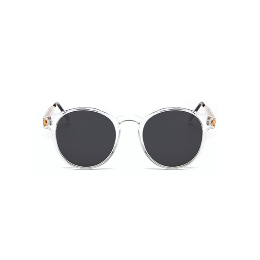 Lio Sunglasses - Lio3 - Clear Frame - Black Lenses