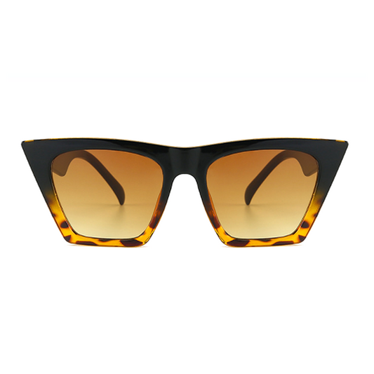 Nicks Sunglasses - Nicks3 - Brown Zebra Frame - Brown Lenses